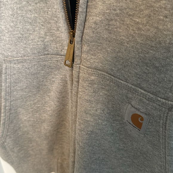 Carhartt Quilt lined full zip hoodie - Picture 3 of 5